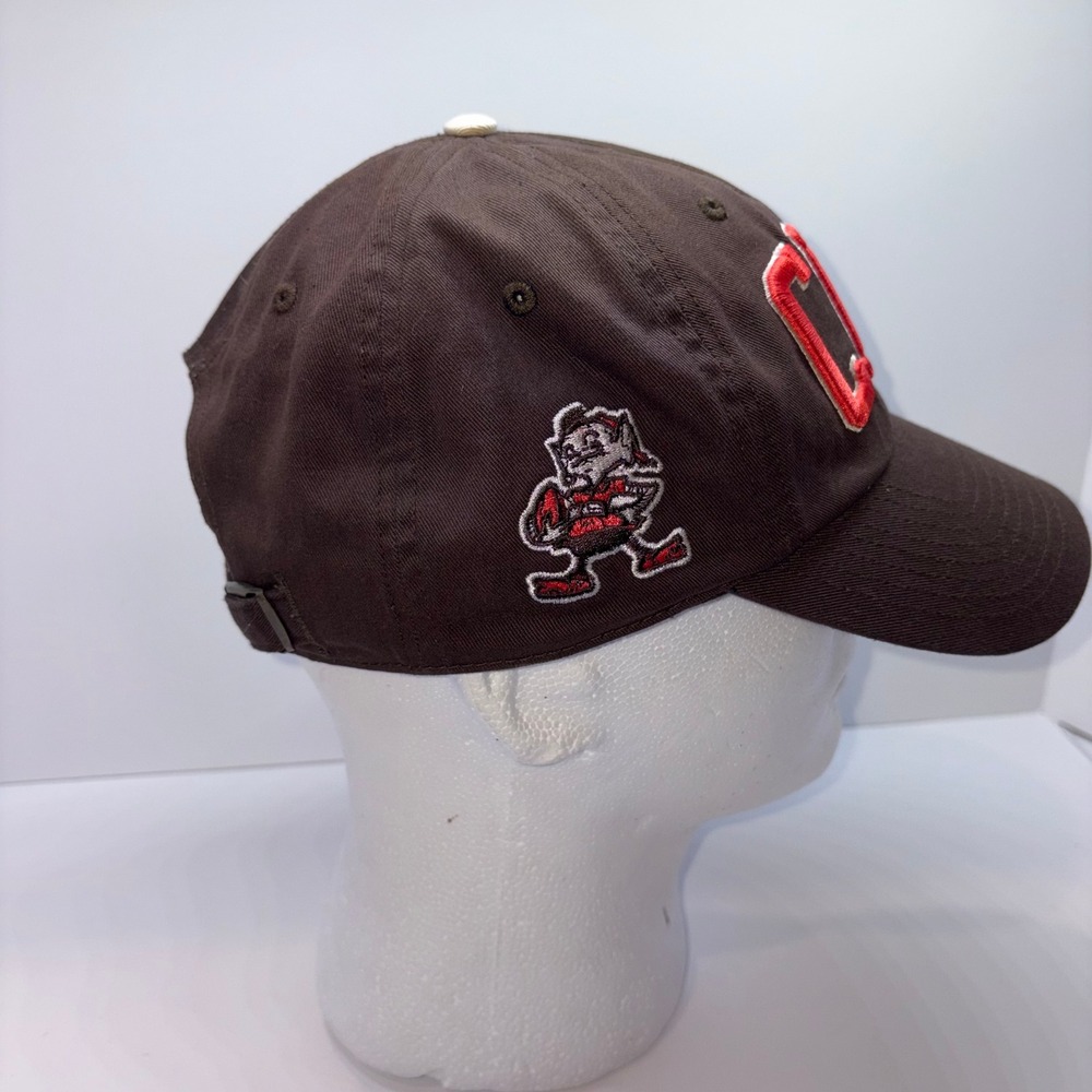 NFL Cleveland Browns NFL Team Apparel Baseball Hat OSFA Brown - Picture 4 of 7